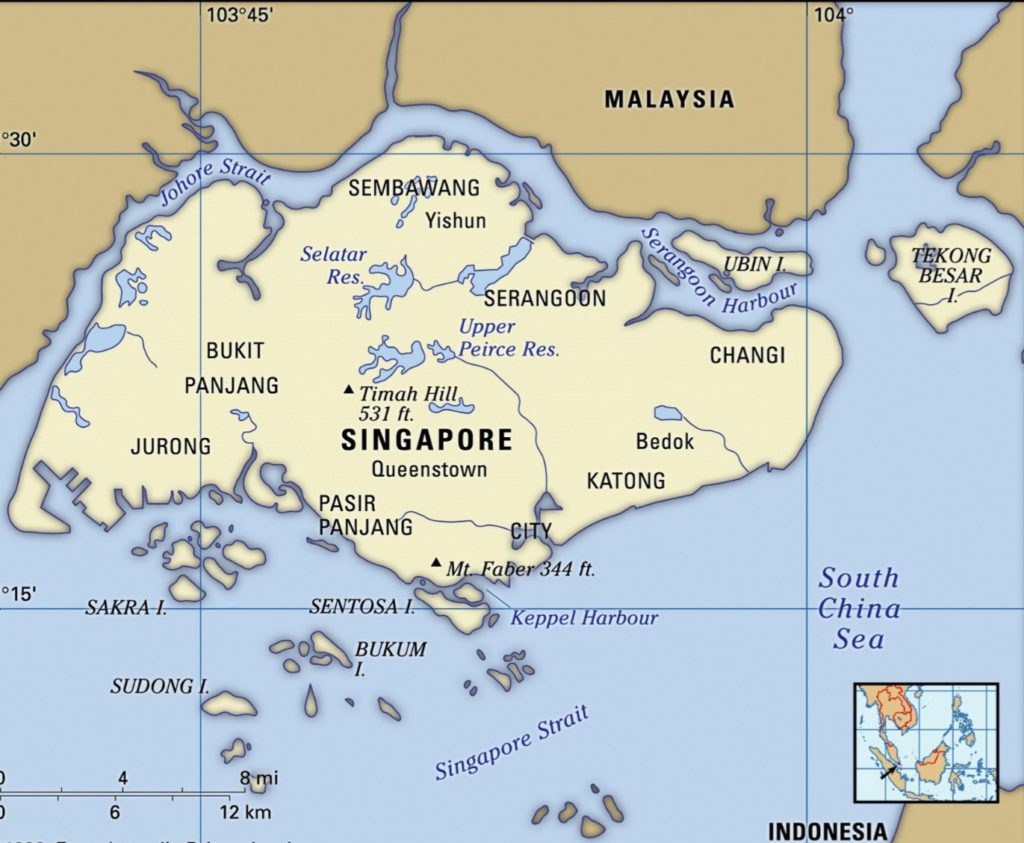 map 1 singapore