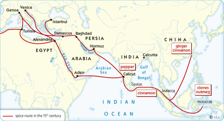 Spice Route in the 15h Century - English with Sophia